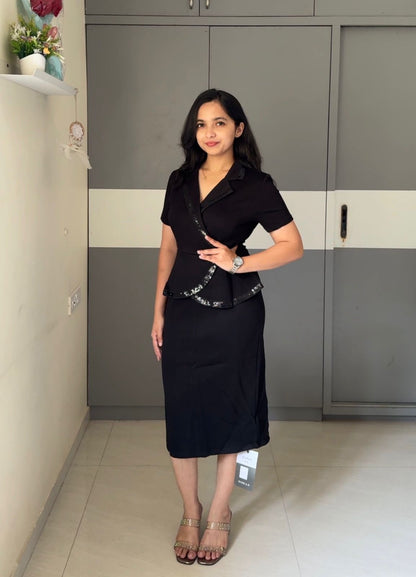 Chase V-Neck Midi Dress