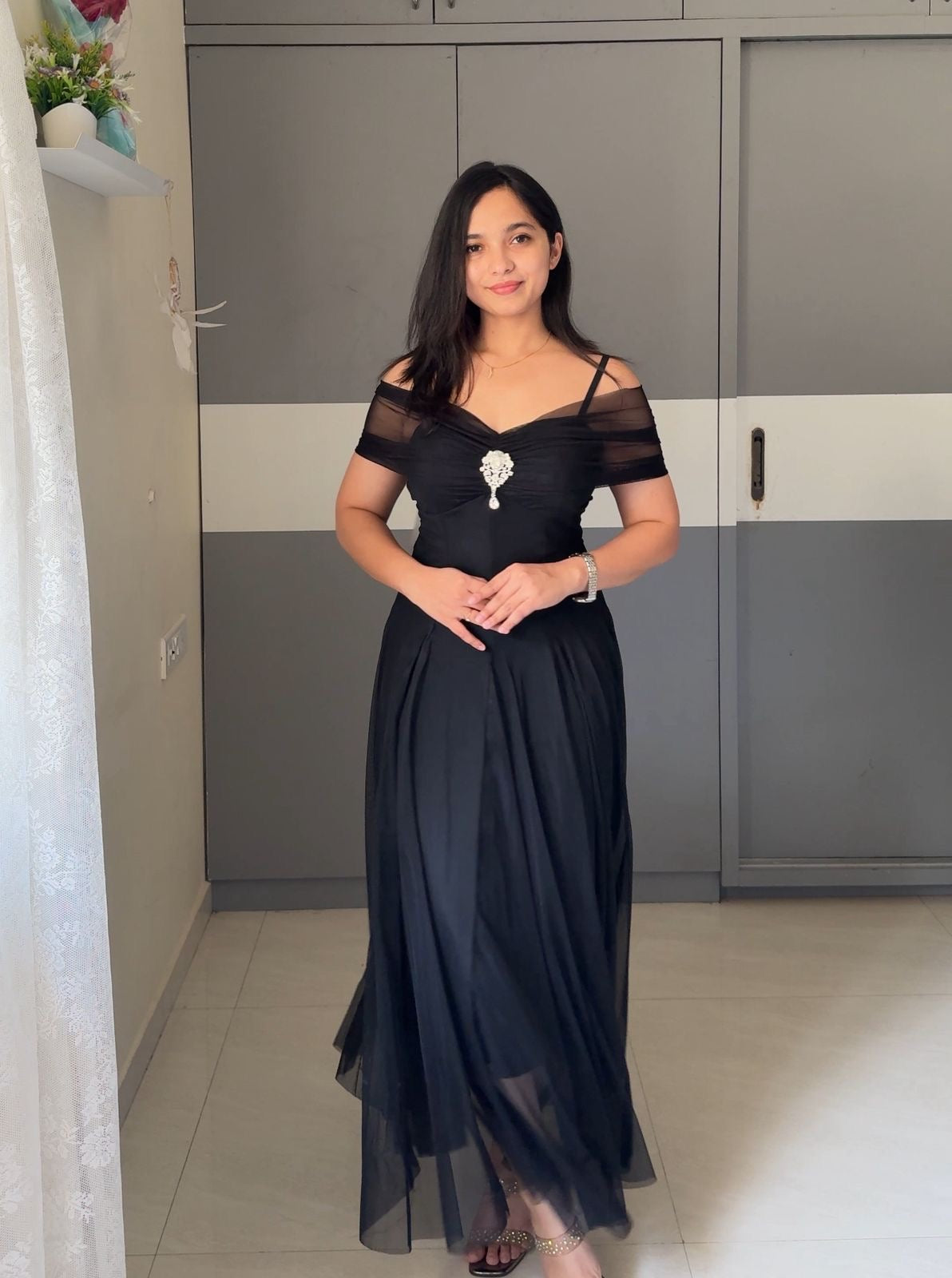 Reema Embellished Maxi Dress