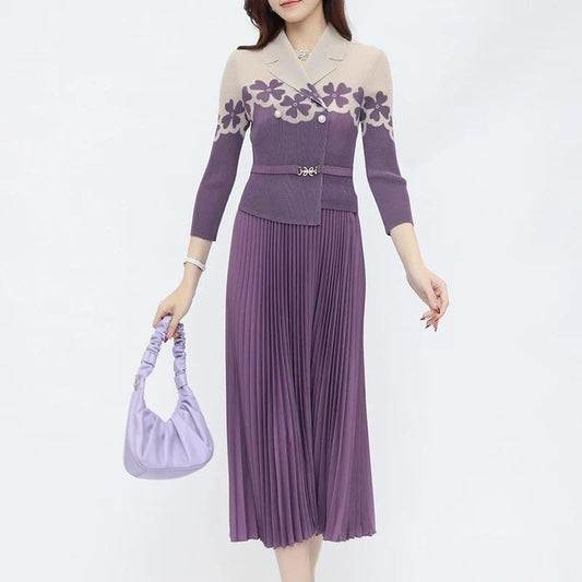 Evangeline Exclusive Pleated Dress image 0
