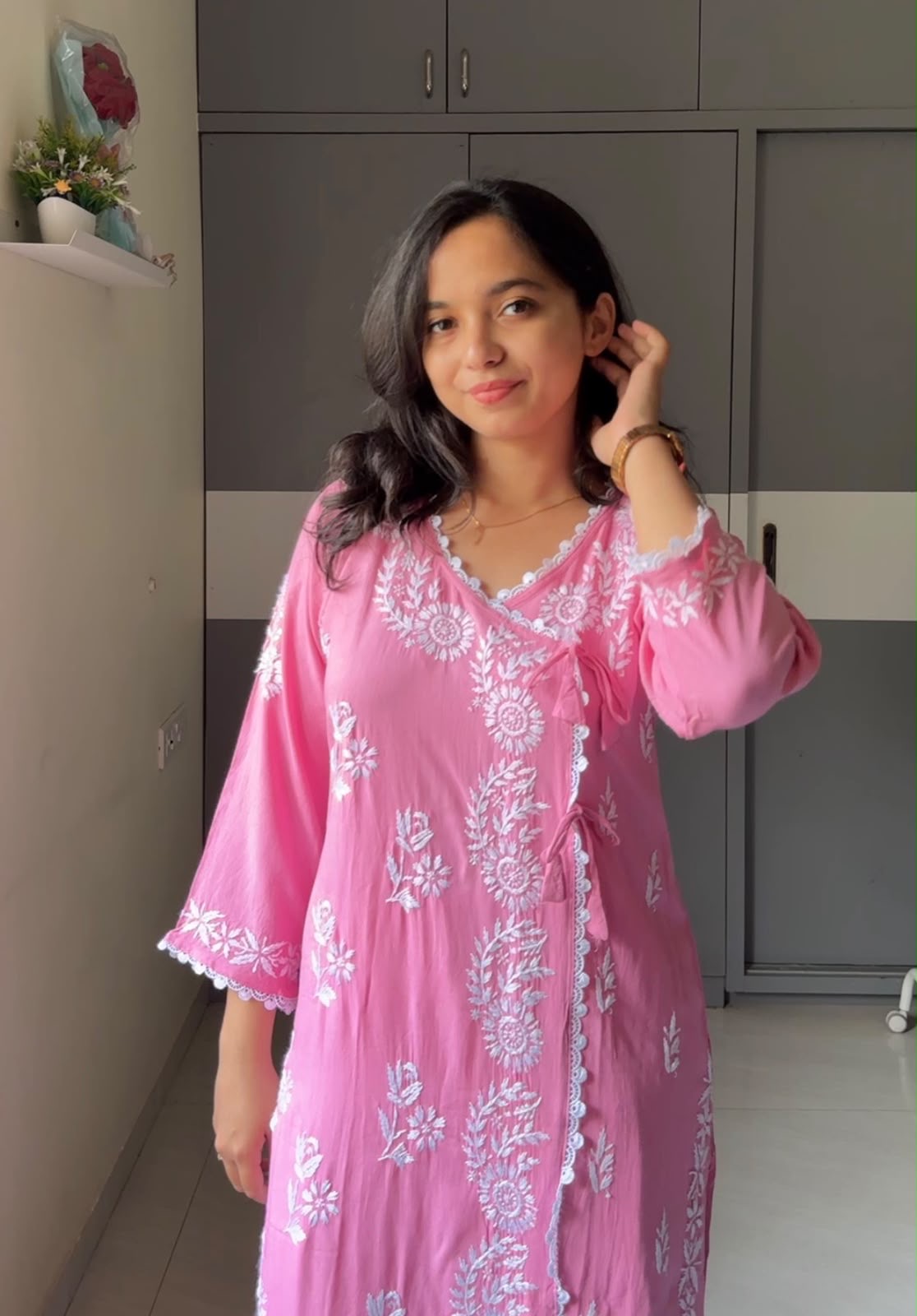 Priya Chikankari Kurti