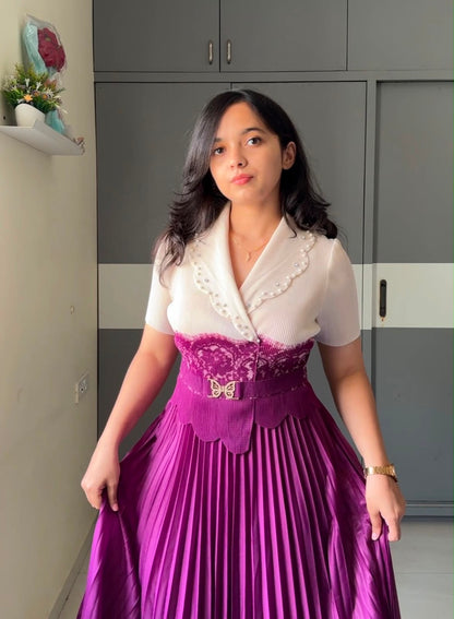 Luni Exclusive Pleated Dress