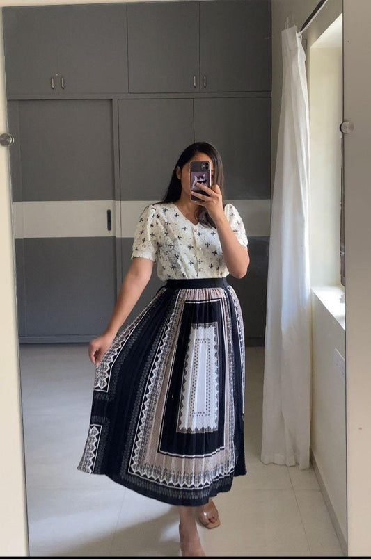 Abiba Georgette Skirt image 0