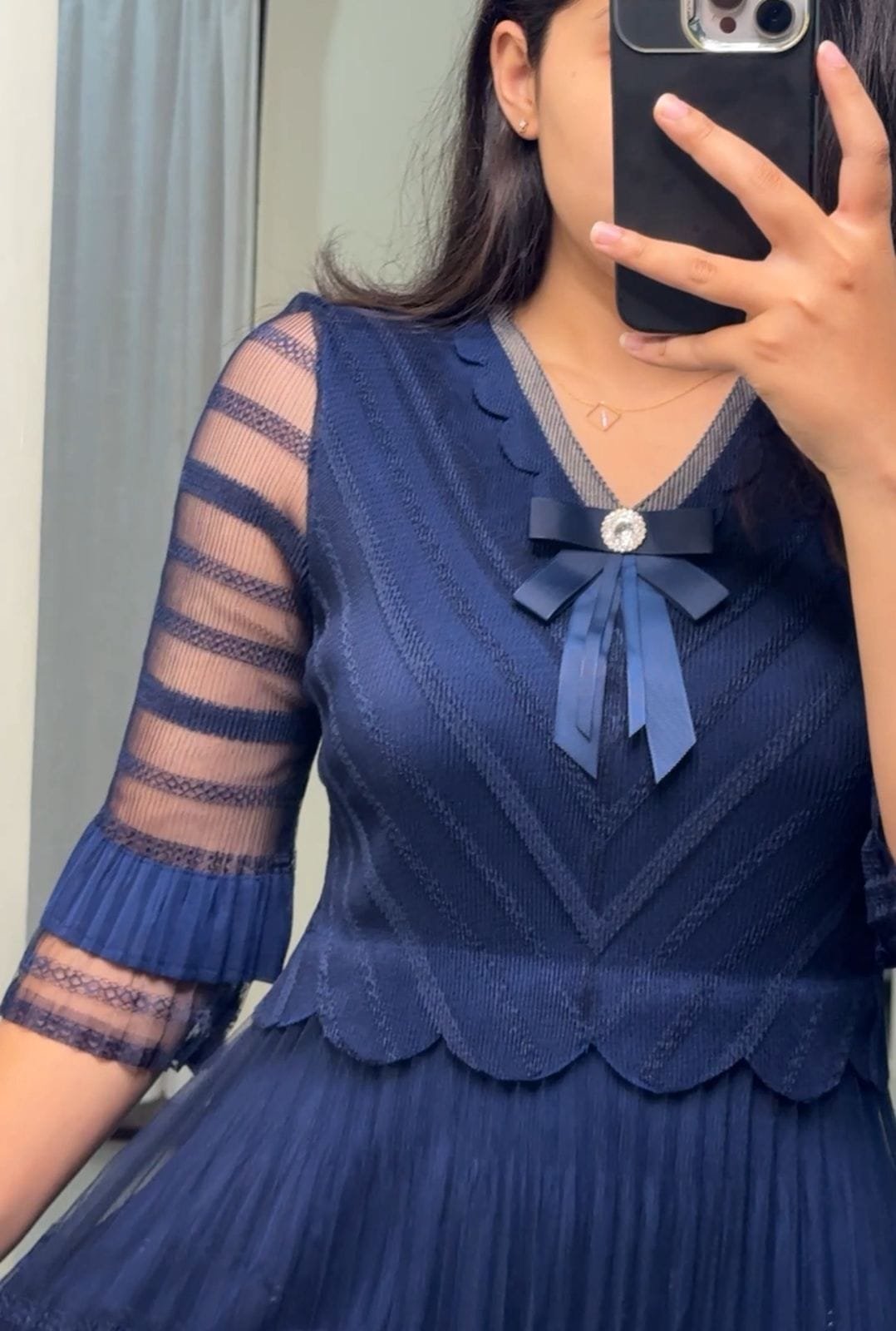 Marisol Micro Pleated Dress image 2