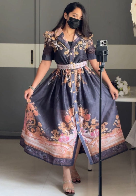 Seren Floral Printed Dress image 0