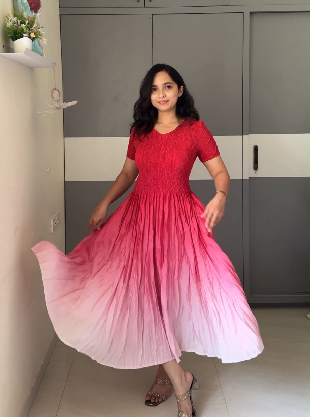 Ippy Exclusive Pleated Dress