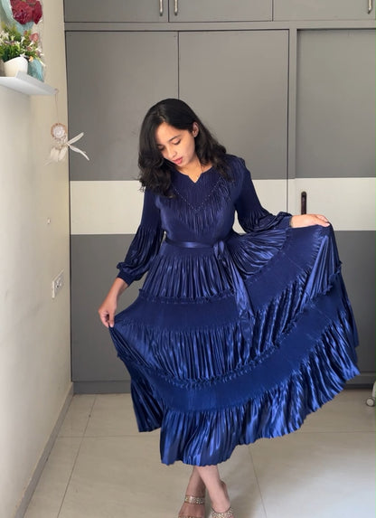 Hane Exclusive Pleated Dress