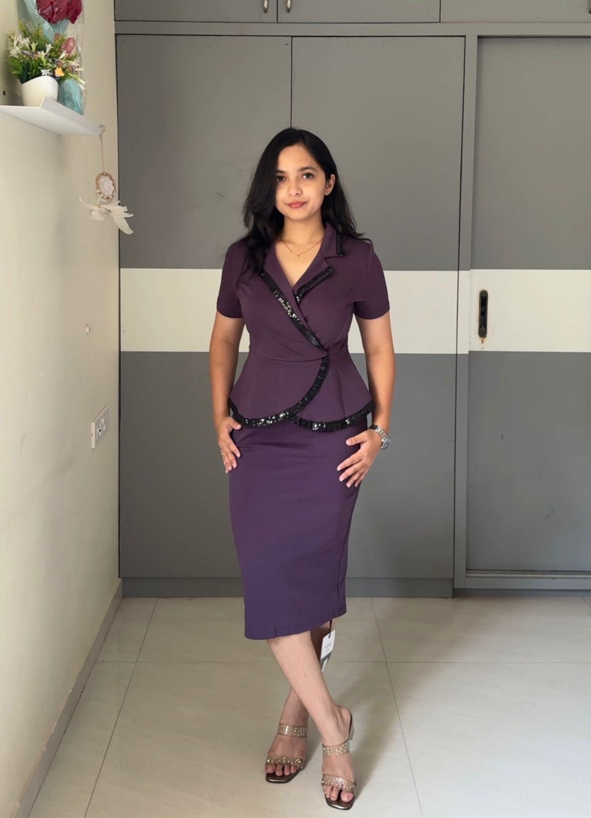 Chase V-Neck Midi Dress