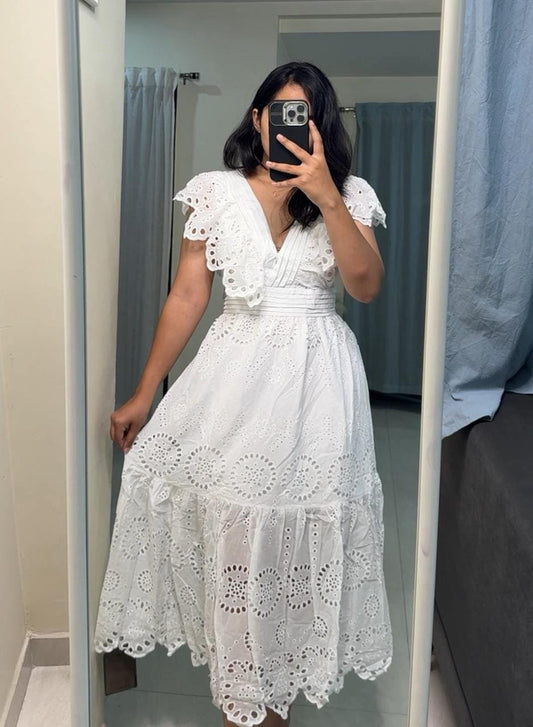 Fenna Hacoba Cutwork Dress image 0