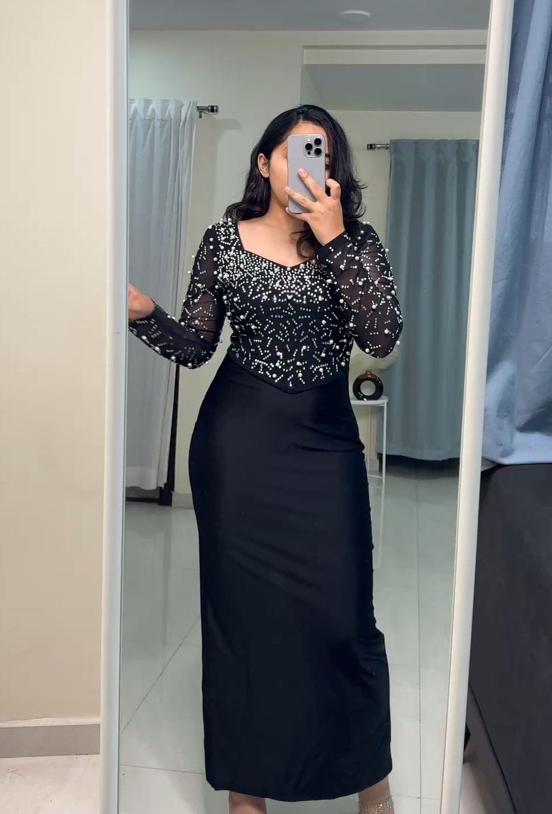 Nadia Pearl Dress image 1