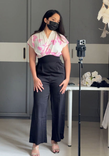 Jaci Floral Printed Jumpsuits - 2 image