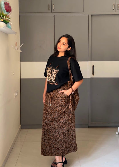 Lea Cheetah Printed 3-Piece Set