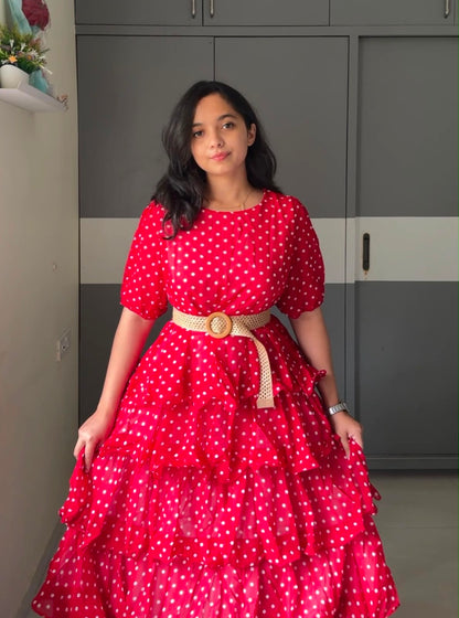 Kian Ruffle Dress