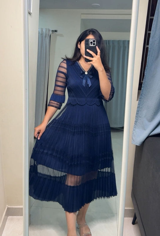 Marisol Micro Pleated Dress image 0
