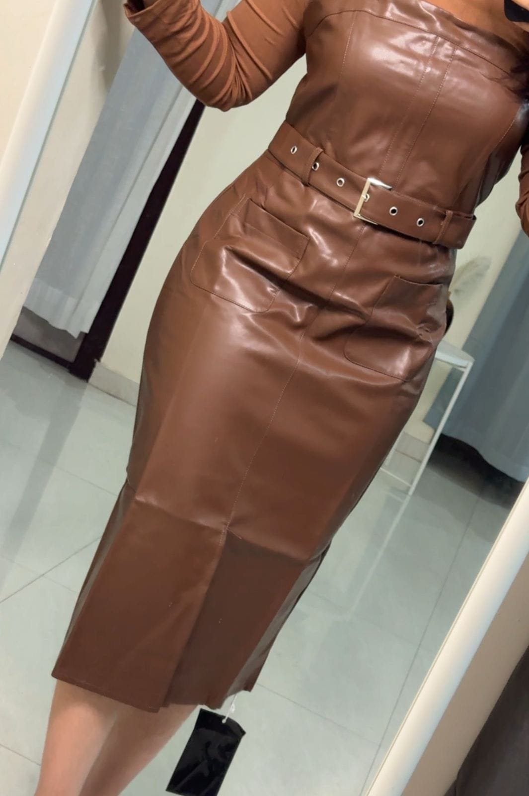 Ares Leather Co-Ords image 5