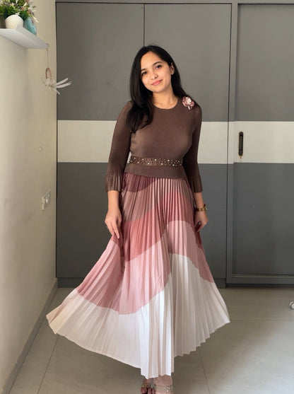 Crea Exclusive Pleated Dress