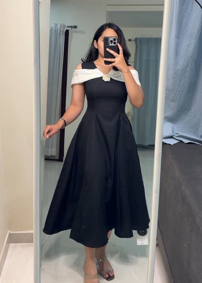 Charm Off-Shoulder Midi Dress image 2