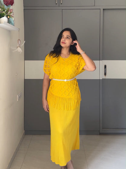 Gery Exclusive Pleated Co-Ords