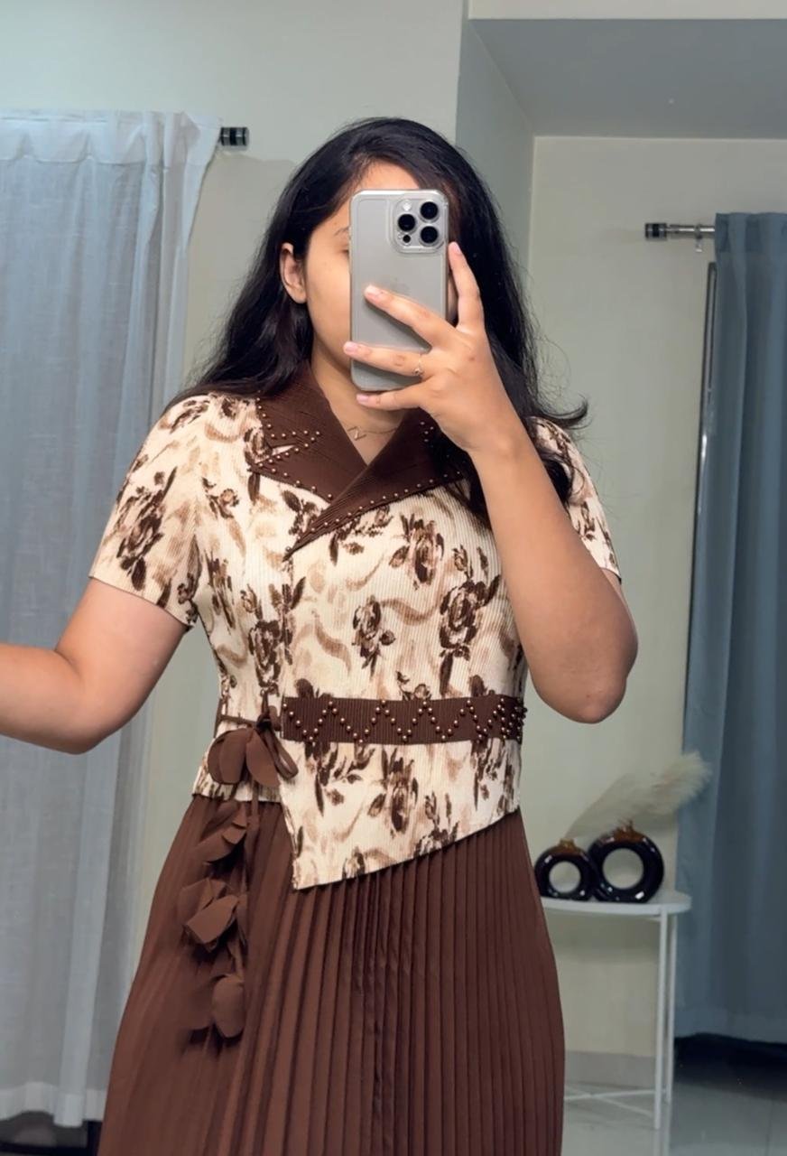 Layla Exclusive Pleated Dress image 1