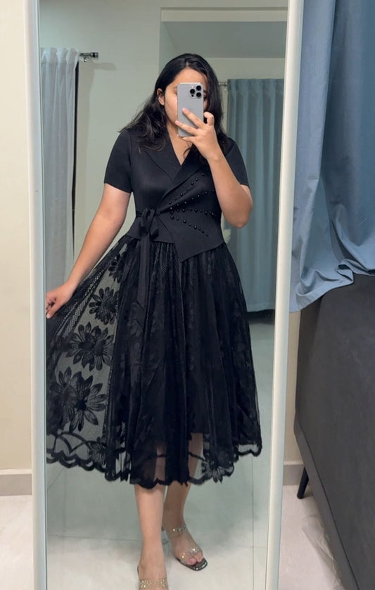Levo Exclusive Pleated Dress image 0