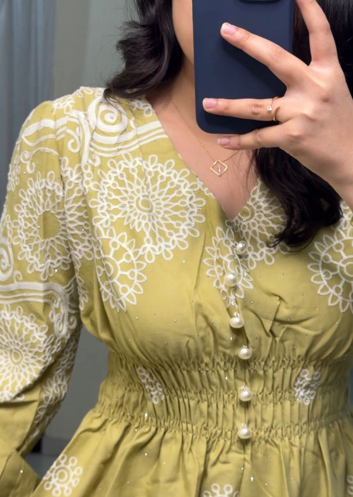 Niya Embroidered Dress