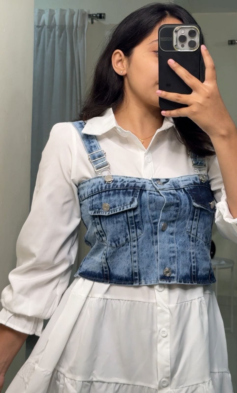 Perel Denim Co-Ord Set image 2