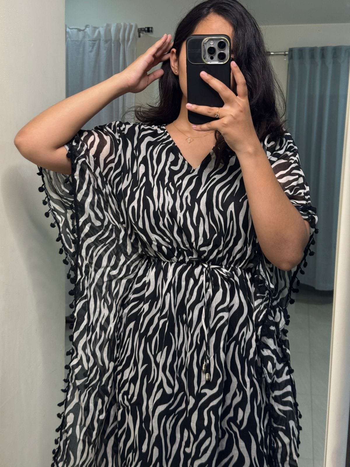 Cheetah Printed Midi Dress image 1