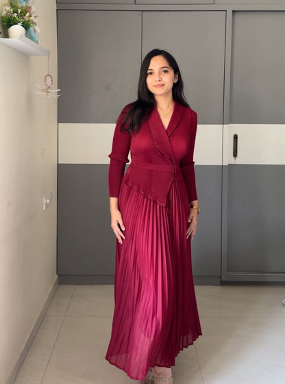 Riva Exclusive Pleated Dress
