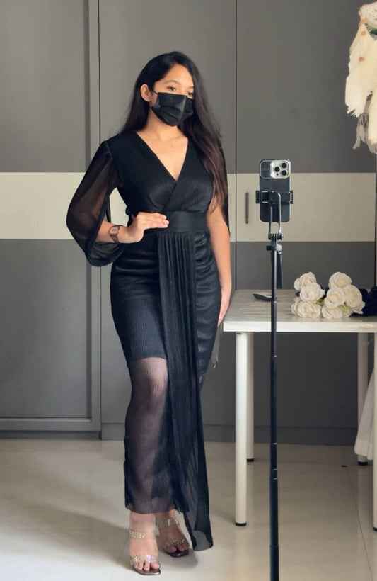 Raizy Mesh Bodycon Gown image 0