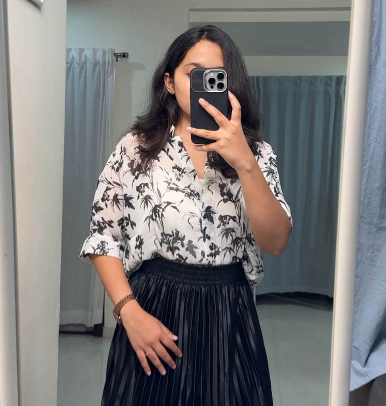 Via Chiffon Shirt Set - 2 image