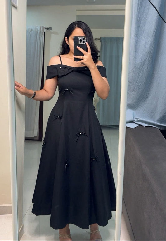 Odessa Off-Shoulder Midi Dress image 0