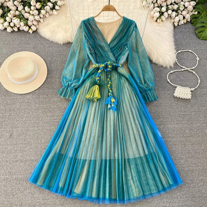 Olivia Exclusive Mesh Dress image 1