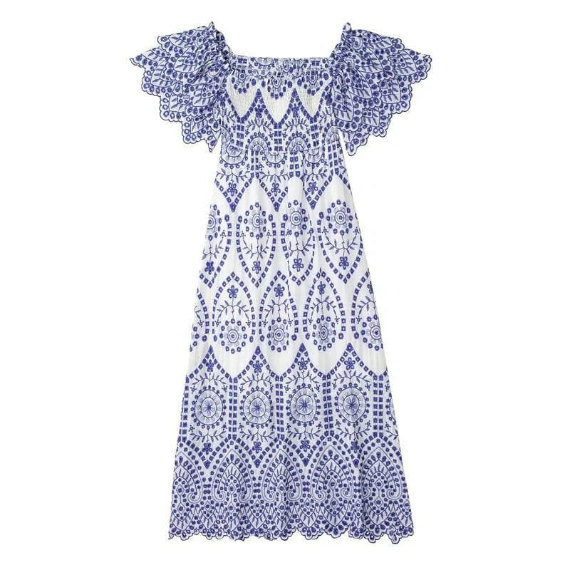 Daniel Cotton Cutwork Dress image 2