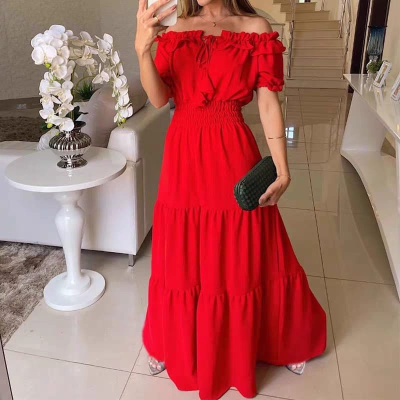 Lena Solid Dress image 3