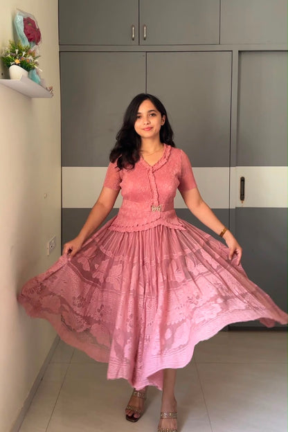 Nena Exclusive Pleated Dress