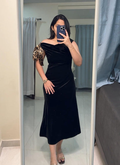 Riti Asymmetrical Maxi Dress