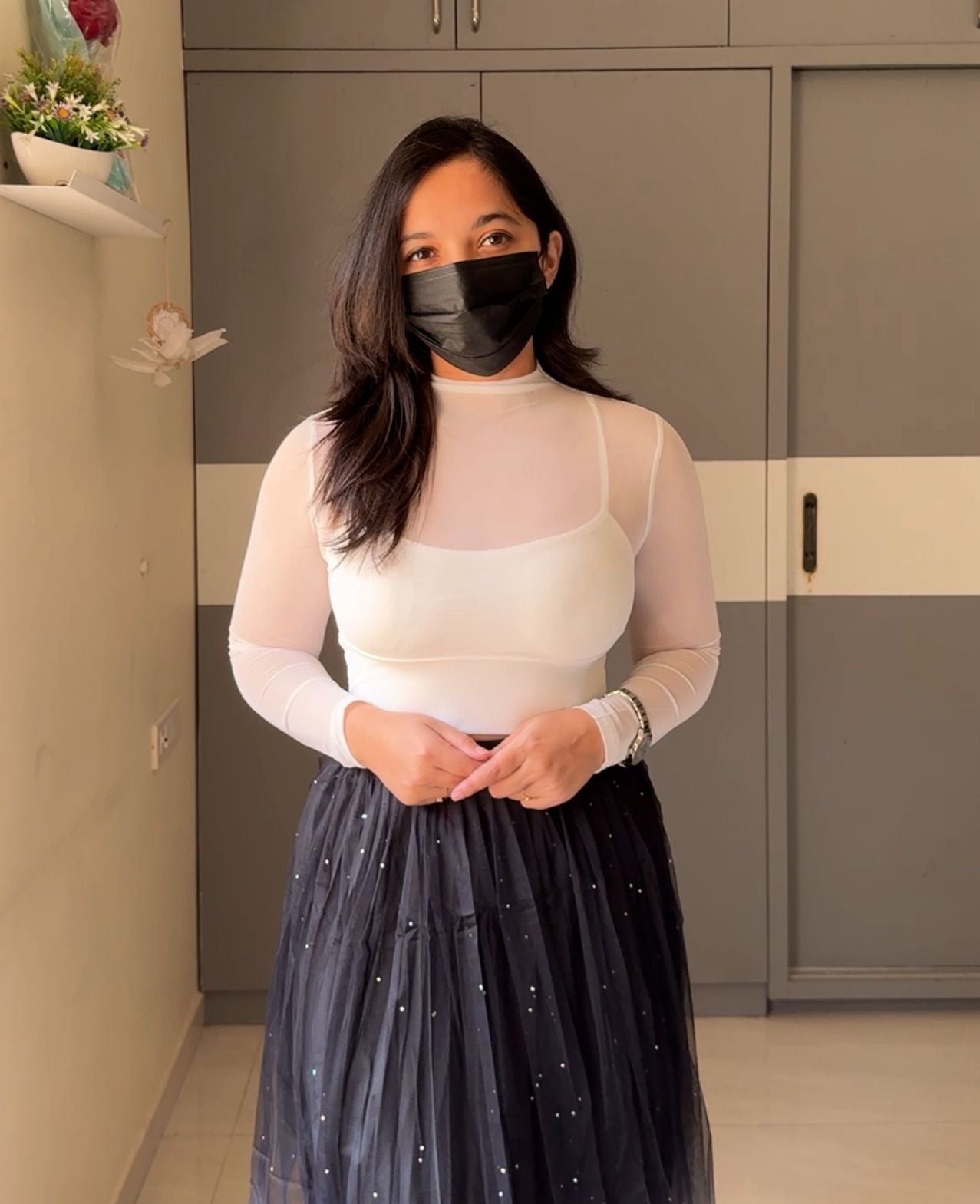 Ruri Padded Mesh Tops