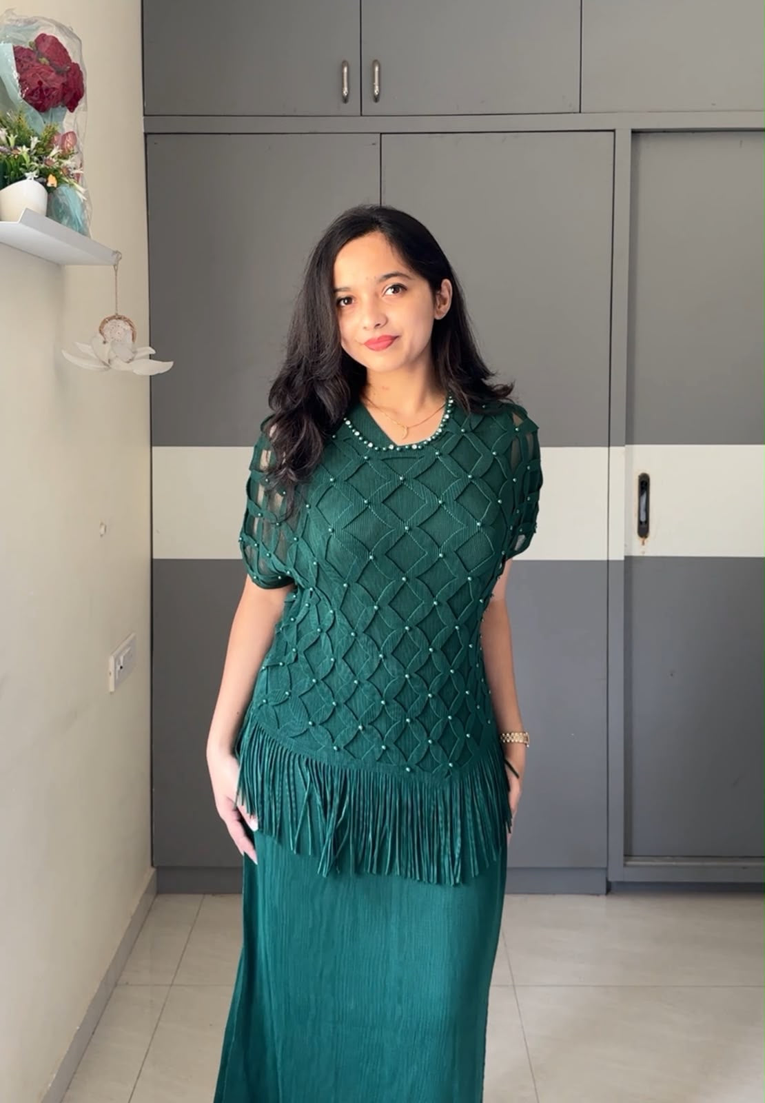 Gery Exclusive Pleated Co-Ords