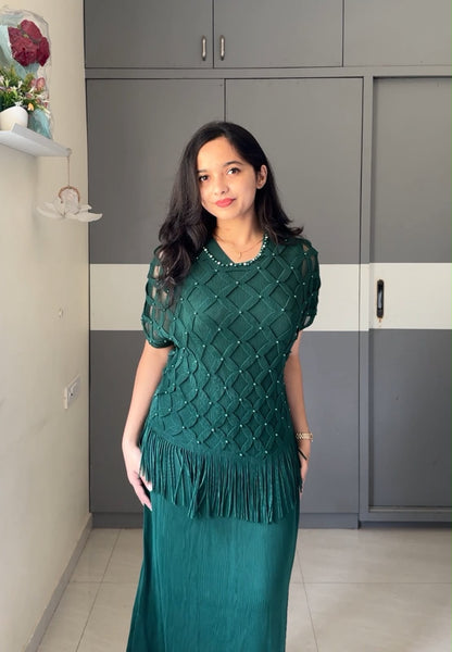 Gery Exclusive Pleated Co-Ords