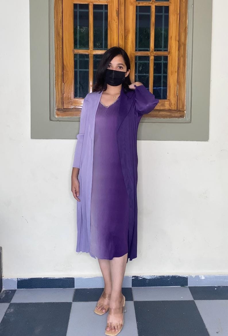 Celeste Pleated Dress image 2