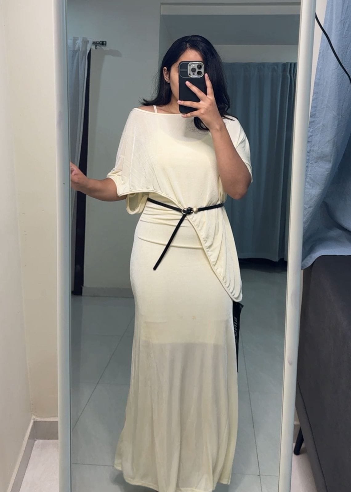 Ori Belted Mesh Co-Ords - White image