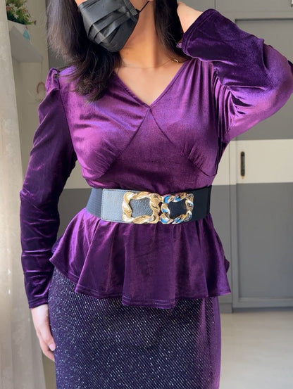 Lita Velvet Dress