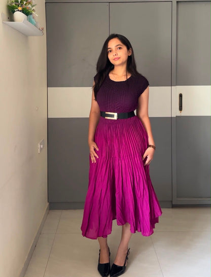 Kef Exclusive Pleated Dress