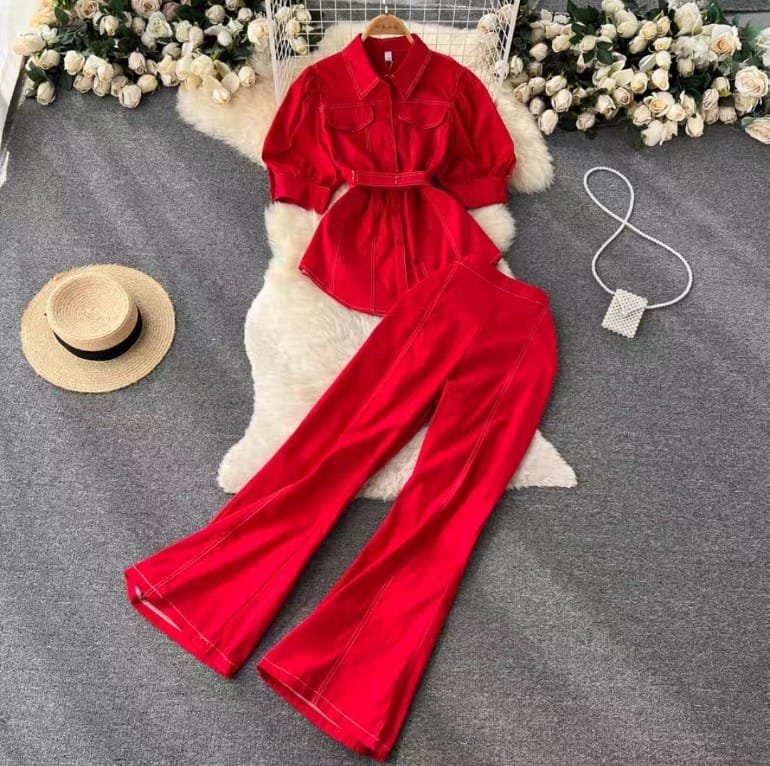 Maya Co-Ords - Red image