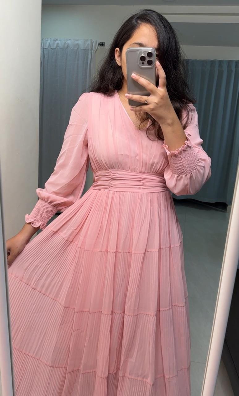 Iqra Pleated Dress image 2