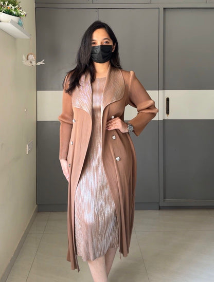 Mary Exclusive Pleated Dress