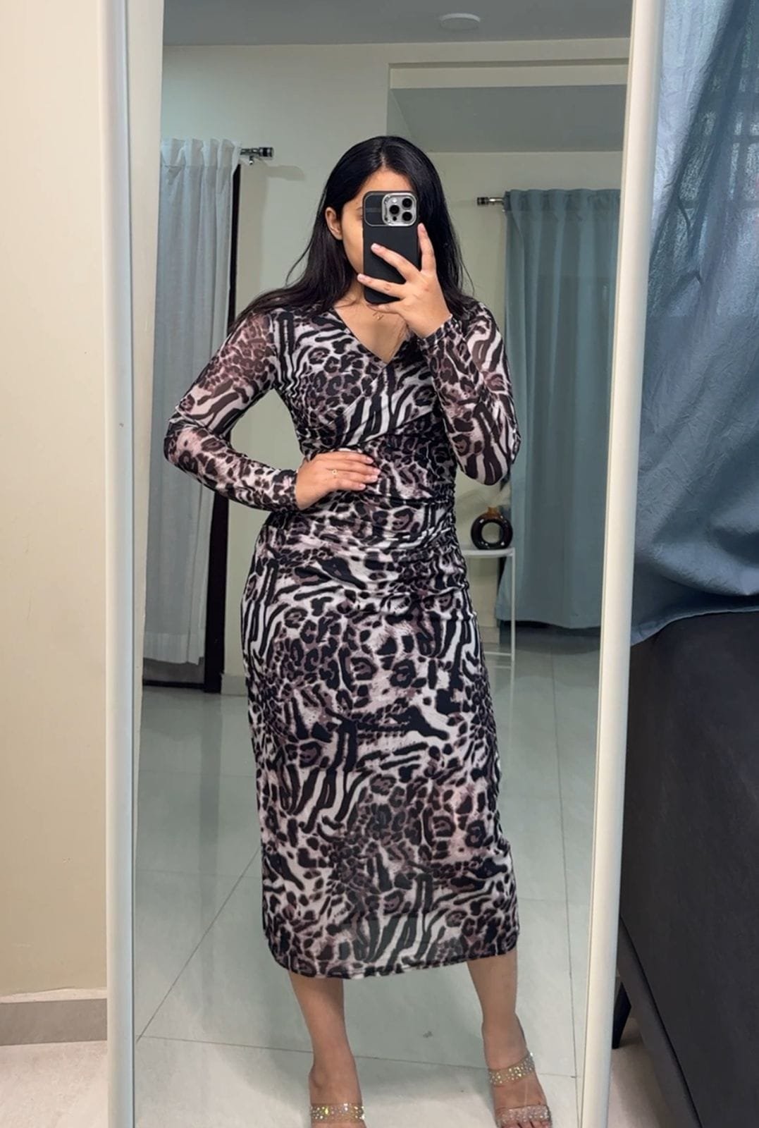 Bliss Mesh Printed Bodycons image 3