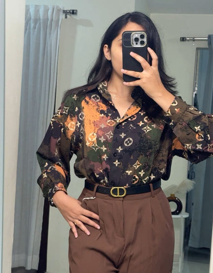 Rowa Printed Shirts - 5, Free Size image