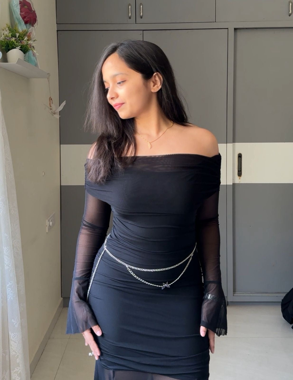 Kiva Mesh Dress