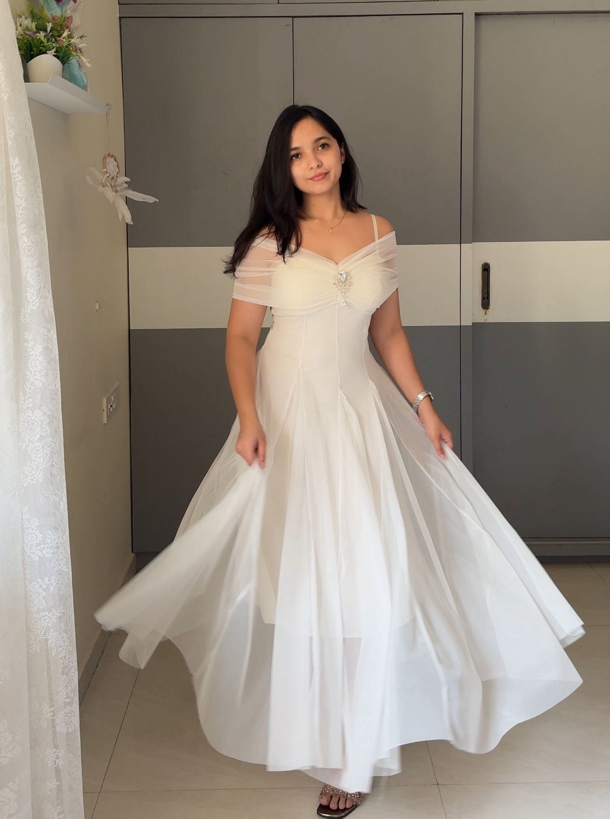 Reema Embellished Maxi Dress