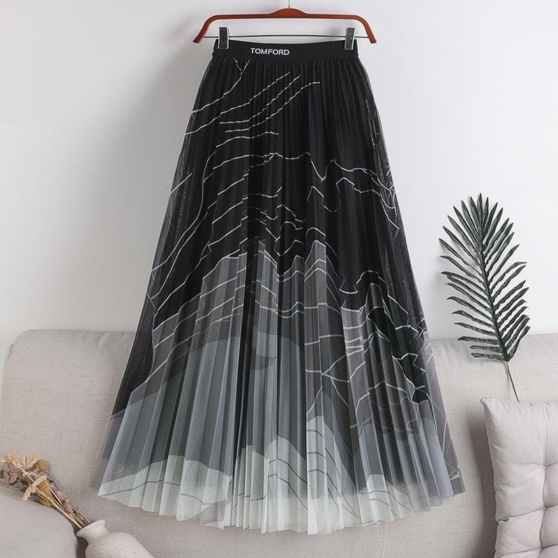 Sable Designer Skirts - Black image